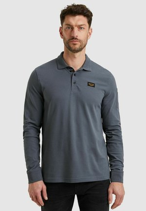PME Legend, PME LEGEND AMERICAN CLASSIC LONGSLEEVE POLO SHIRT VINTAGE INDIGO - Poloshirt - blauw