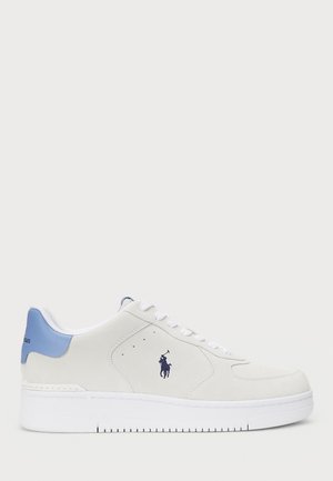 Polo Ralph Lauren MASTERS COURT SUEDE SNEAKER UNISEX - Matalavartiset tennarit - bianco/campus blue