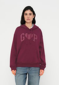 GAP HERITAGE - Sweat à capuche - tuscan red