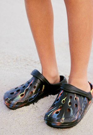 REGULAR FIT - Clogs - black marble