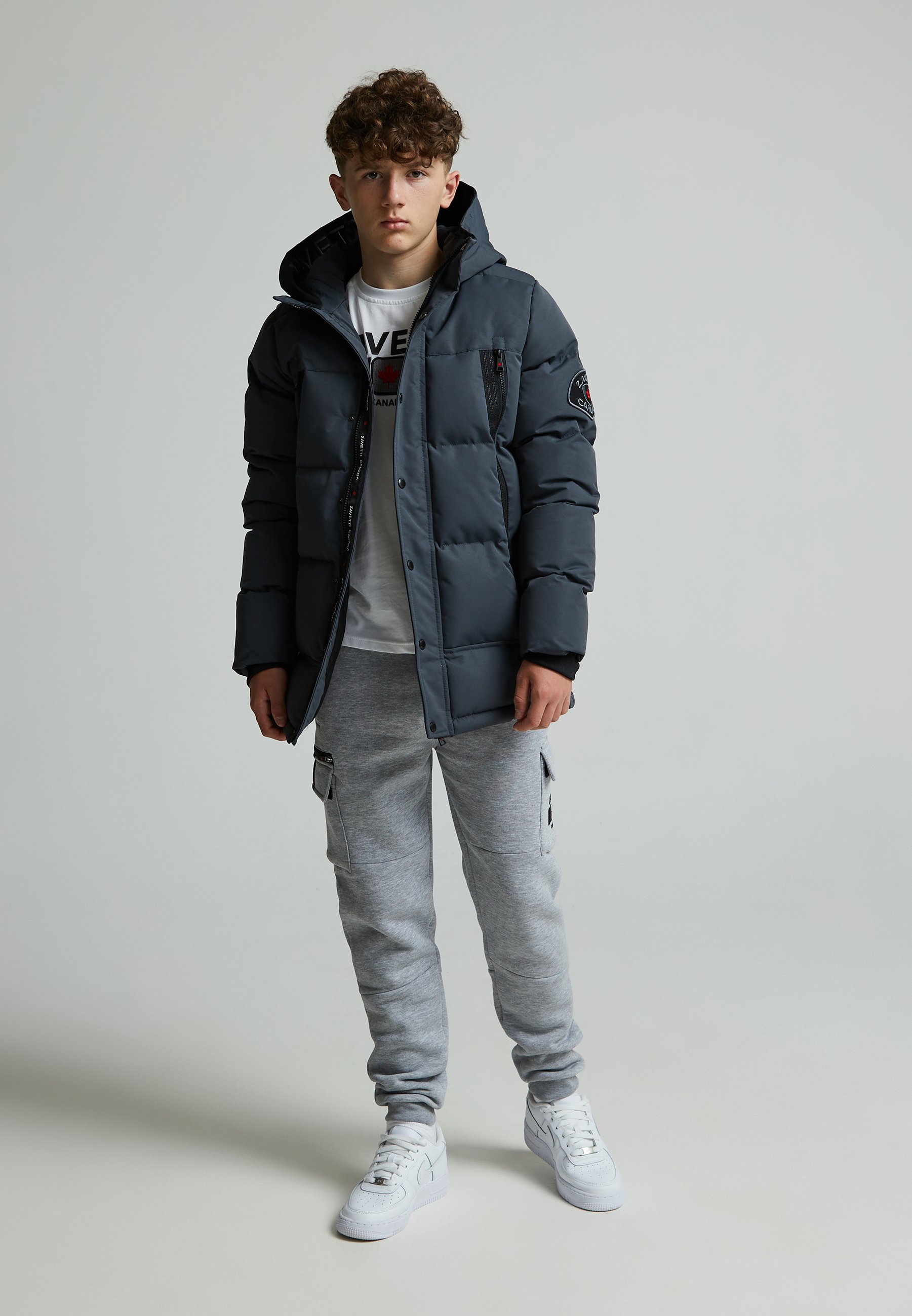 Zavetti Canada ONTARIONA PUFFER JACKET - Winter coat - asphalt