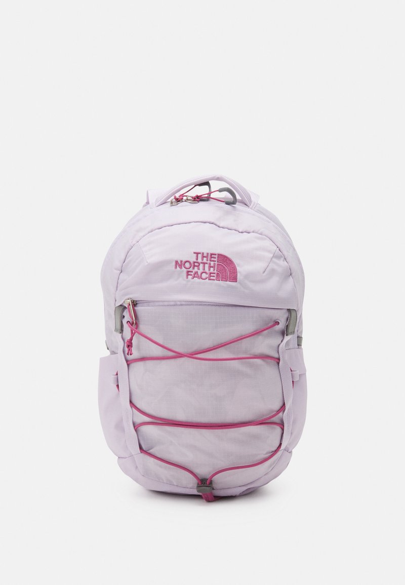 lavender fog north face backpack