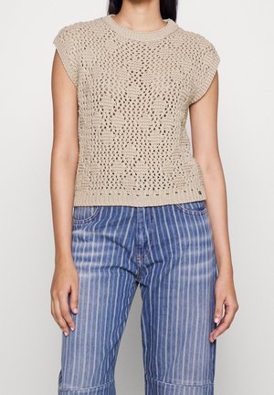 Pullover - taupe