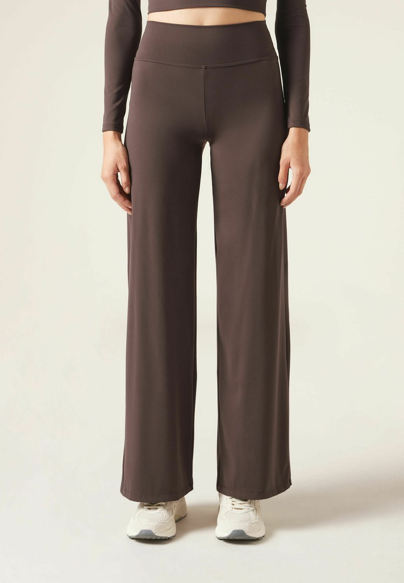Calzedonia FIRST CLASS - Stoffhose - braun f dark brown