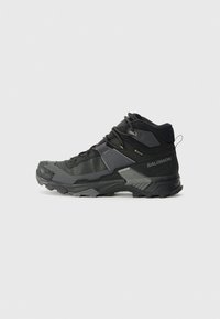 X ULTRA 5 MID GTX - Pohodniški čevlji - black/asphalt/castlerock
