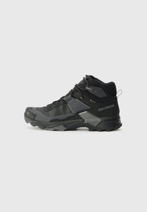 X ULTRA 5 MID GTX - Sapatos de caminhada - black/asphalt/castlerock