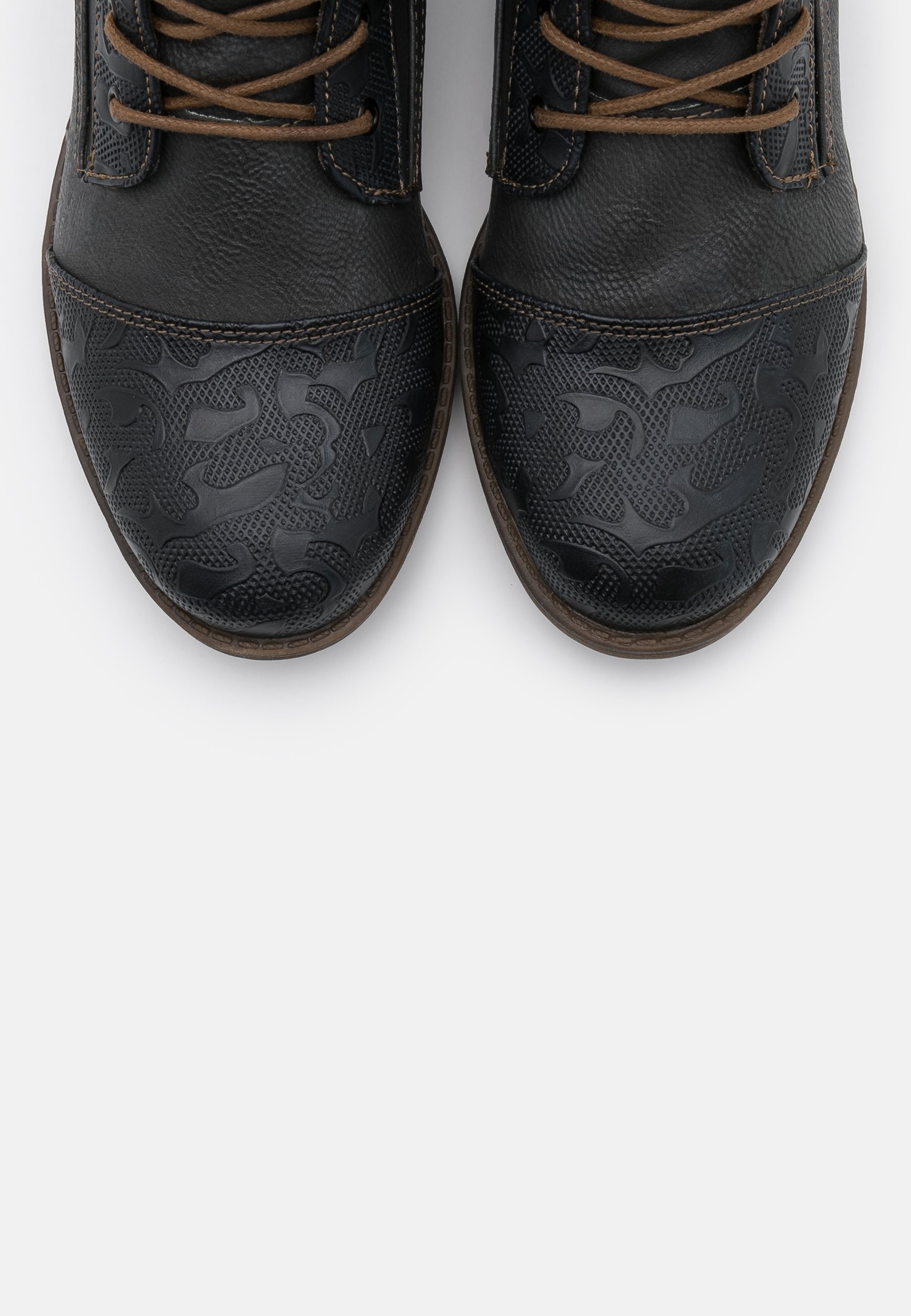 mustang bottines à lacets couleur graphit homme mustang bottines à lacets couleur graphit homme