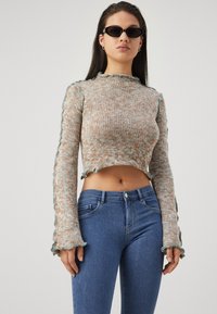 ONLY ONLRAIN  - Vaqueros pitillo - medium blue denim