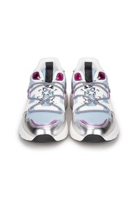Posh by Poelman CARI  - Zapatillas - white with silver combination