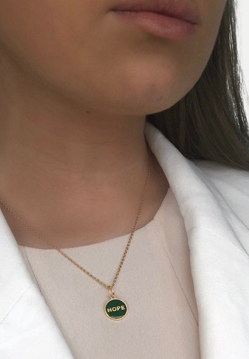 Lisberg Jewellery HOPE Hanger gold plated/goudkleurig Zalando.nl