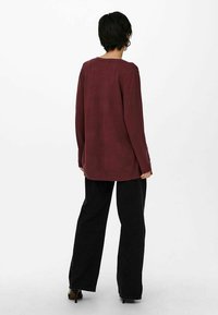 ONLY ONLLESLY OPEN - Cardigan - tawny port