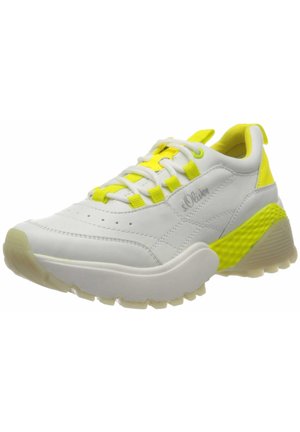 s.Oliver Sneaker low - whiteyellow