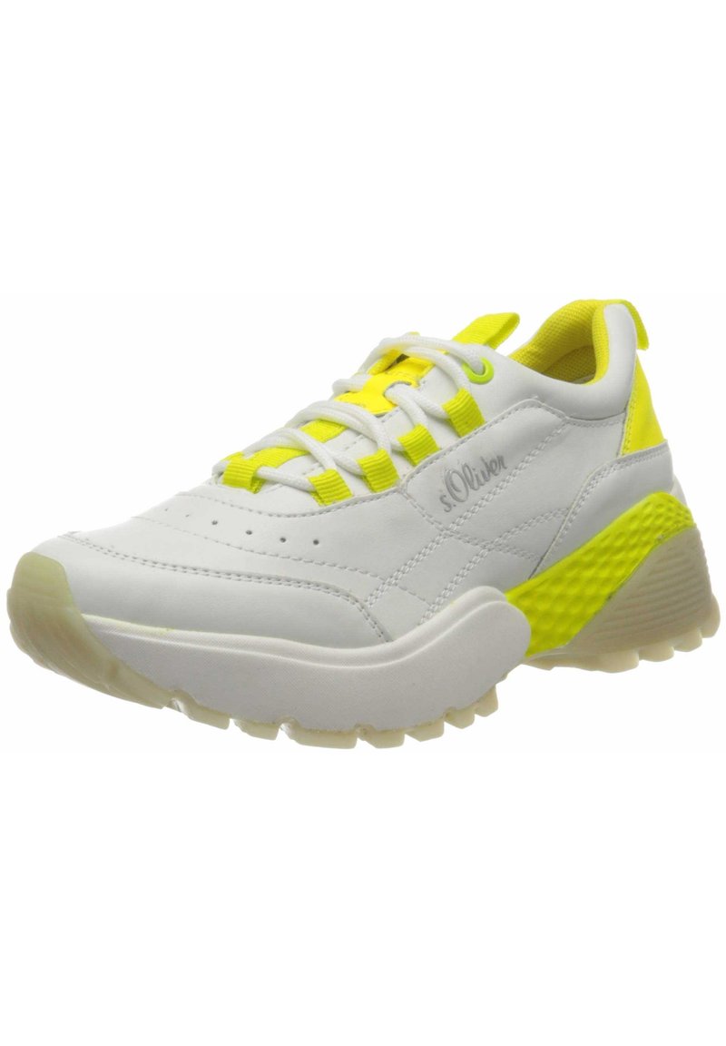 s.Oliver Trainers - whiteyellow