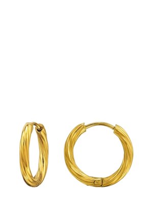 GEDREHTE -HUGGIE - Boucles d'oreilles - gold-coloured