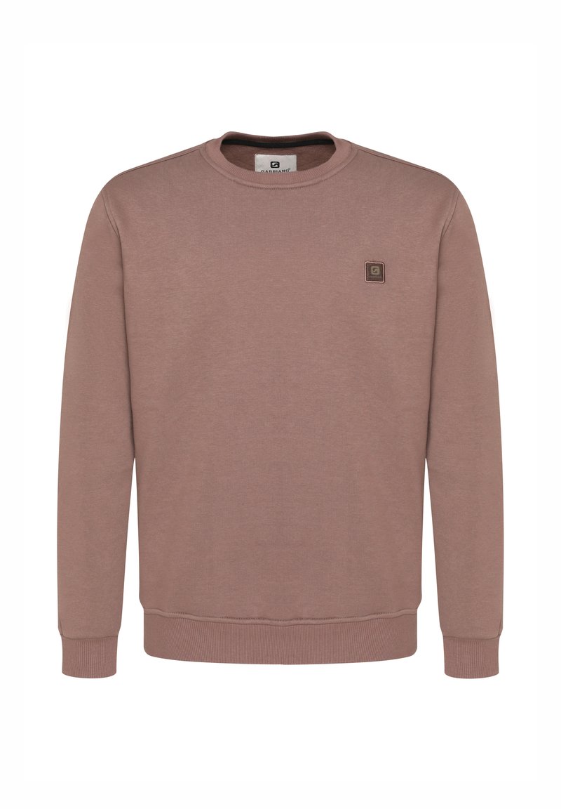 Gabbiano BASIC ROUND NECK - Felpa - brown