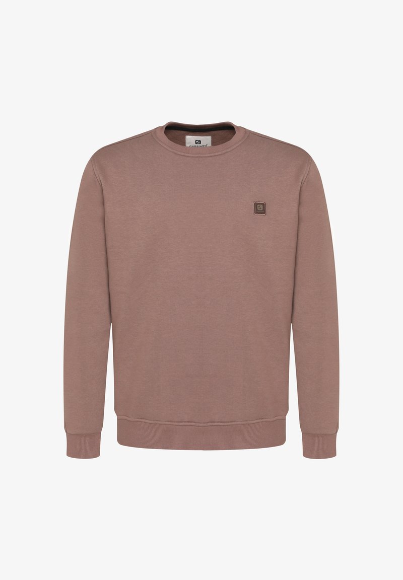 Gabbiano BASIC ROUND NECK - Felpa - brown