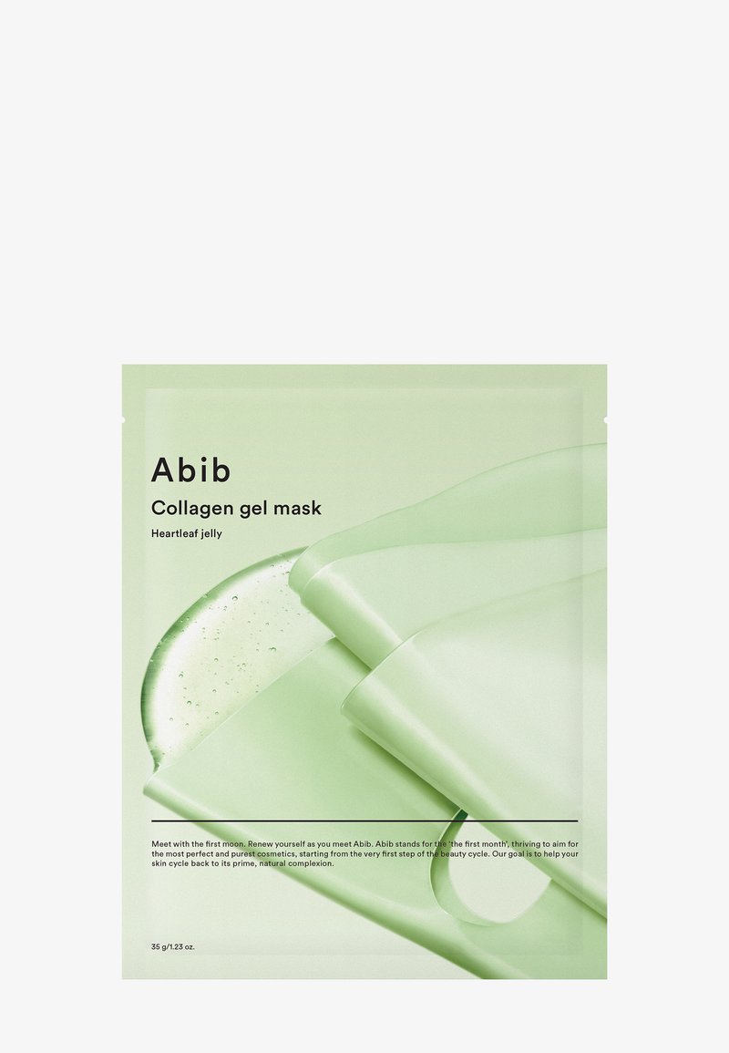 Abib - COLLAGEN GEL MASK HEARTLEAF JELLY - 4PACK - Ansiktsmask, Förstora