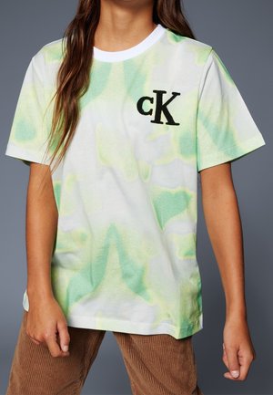 T-shirts print - yellow