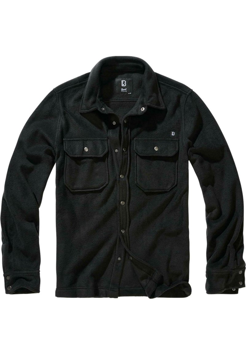Brandit - JEFF LONG SLEEVE - Skjorta - black, Förstora