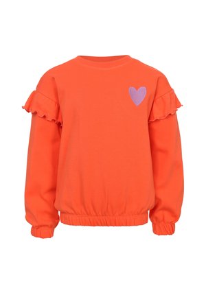 KORAAL AMOR ES LA REVOLUTION - Sweater - oranje