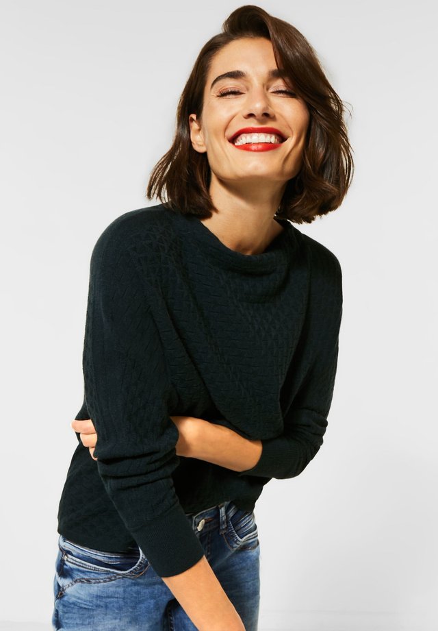 Strickpullover - grün