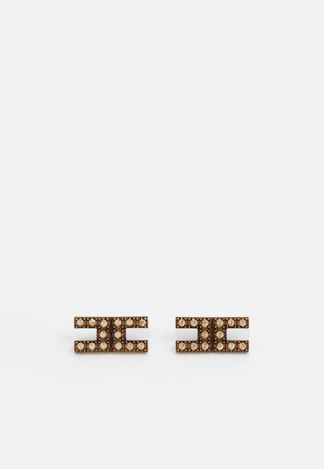 LOGO EARRINGS - Pendientes - oro