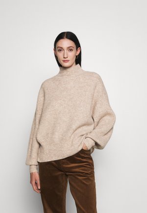 BLAKELY - Strikkegenser - almond