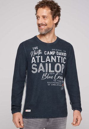 Camp David Sweter - blue navy