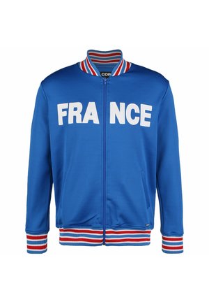 FRANKREICH 1960S RETRO - Sweater met rits - blue