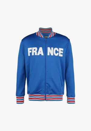 COPA FRANKREICH 1960S RETRO - Sweater met rits - blue