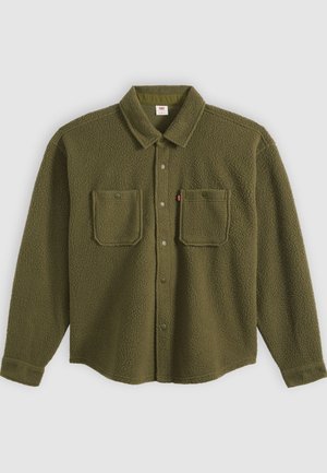Levi's®, SOFT WORKER - Fleecejacke - olive night sherpa