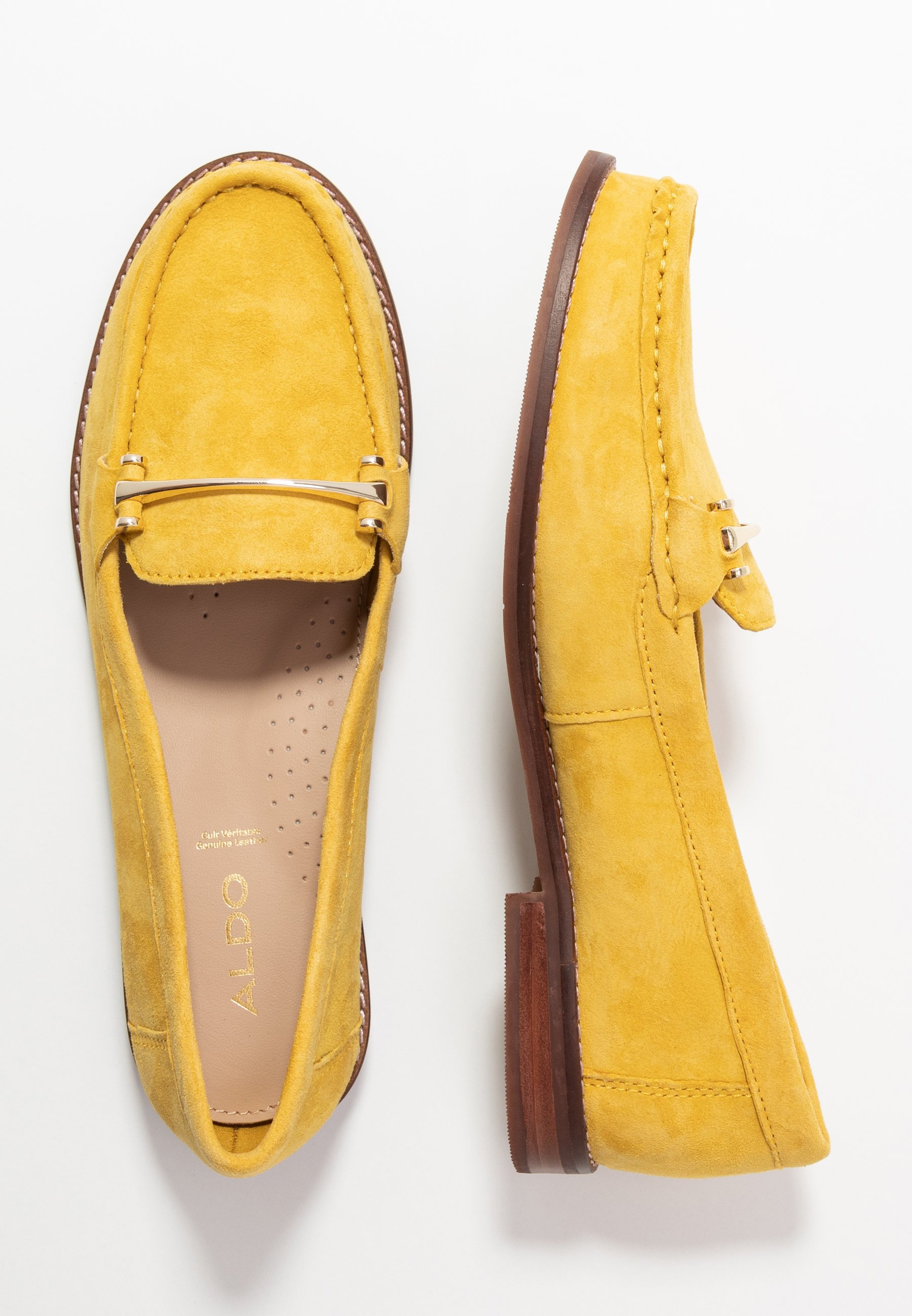 ALDO BERGALA - Slippers - yellow ALDO BERGALA - Slippers - yellow
