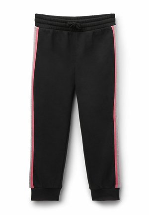 TEZENIS - Teplákové kalhoty - black