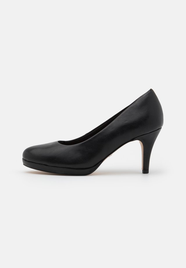 Tamaris Comfort Annabelle Suede Leather Pumps Red