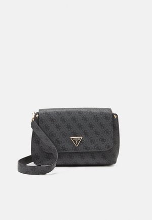 MERIDIAN - Geantă crossbody - coal logo