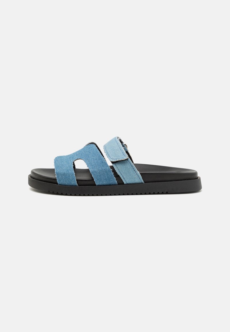 Steve Madden MISSILE - Μιουλ - blue denim