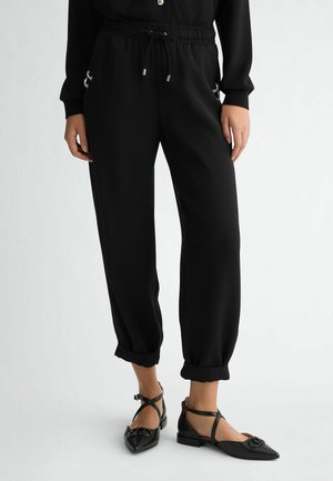 Tracksuit bottoms - black