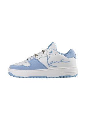 UP LOGO PRM - Sneakers low - white   lite blue