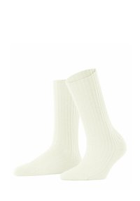 COSY WOOL BOOT - Sokken - off white