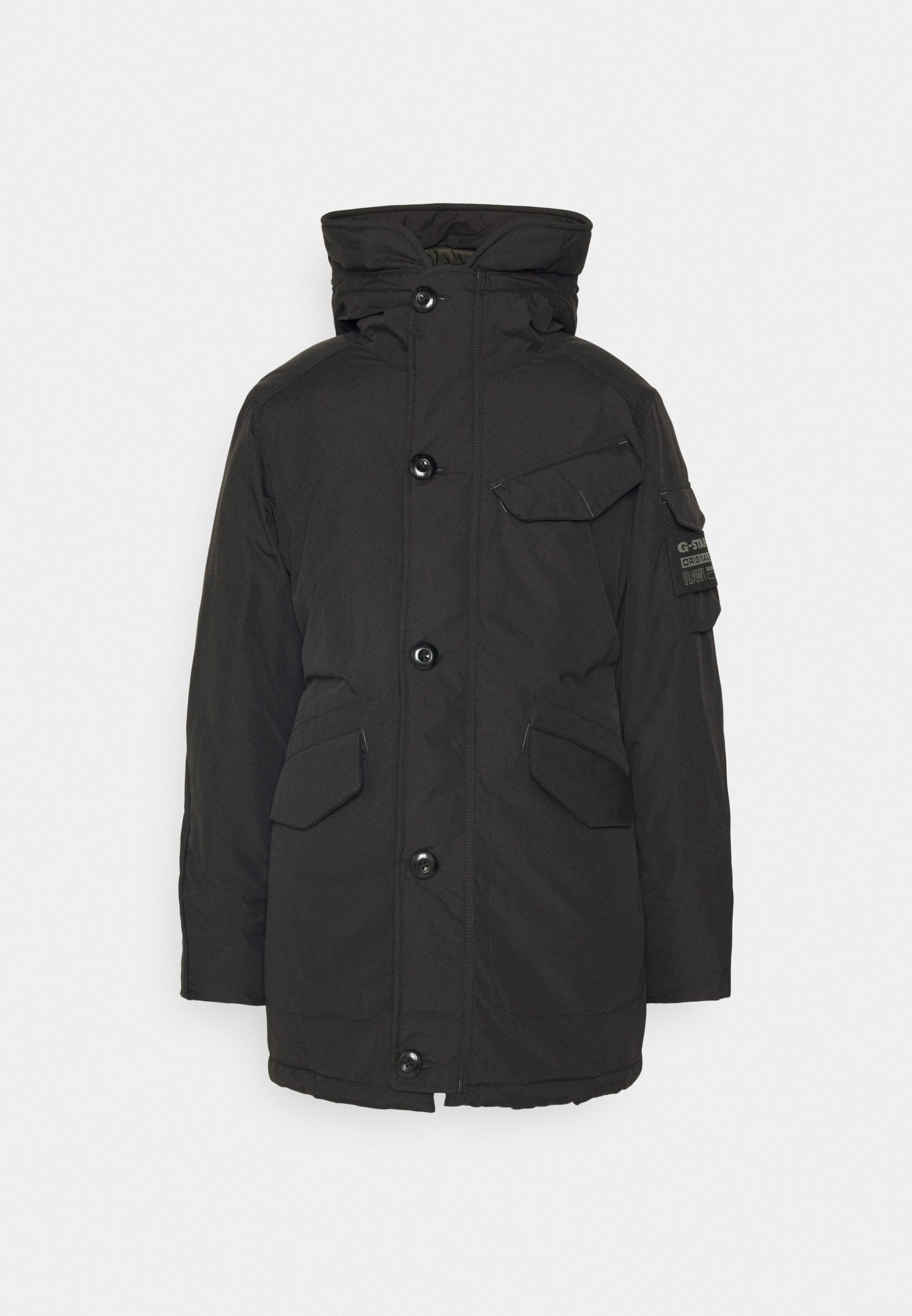 美品　G-STARアウターXXL 黒 G-STAR VODAN - Płaszcz zimowy/czarny - Zalando.pl