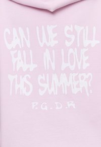 Pegador RAMIRA OVERSIZED - Felpa con zip - washed bubblegum