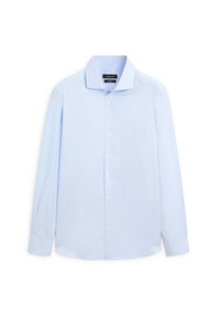 Massimo Dutti SLIM FIT MICRO-CHECKED GARMENT - Zakelijk overhemd - blue