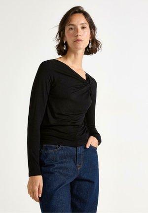 LONG-SLEEVED  - Pitkähihainen paita - black