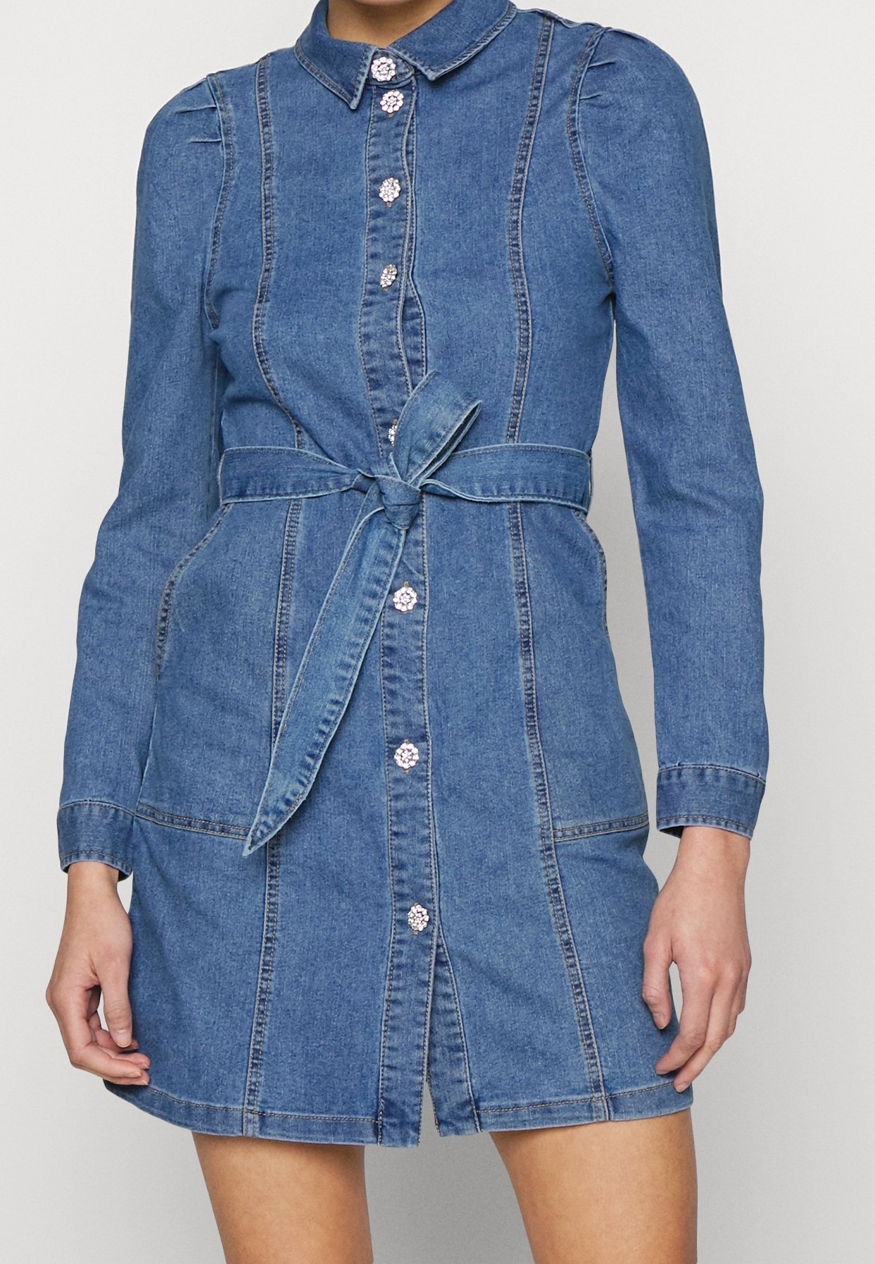 Vero Moda Vestito di jeans blue/blu (Second hand)