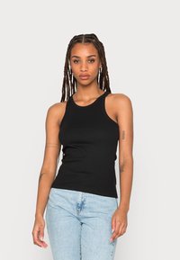 ONLY ONLLINDSAY TANK 2 PACK - Top - black/gin fizz