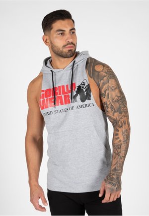 Gorilla Wear ROGERS HOODED - Tops - grey