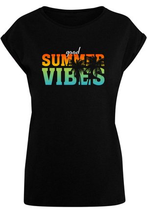 GOOD SUMMER VIBES  - T-shirt z nadrukiem