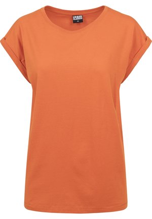 EXTENDED SHOULDER - T-Shirt basic - rustorange