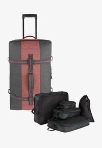 Unausgewählt, dunkelgrau rot