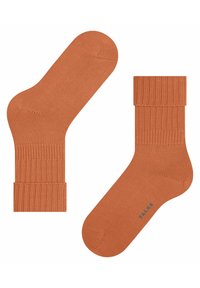 FALKE STRIGGINGS RIB - Socken - orange